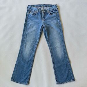 J Crew Bootcut Low Waist Denim Jeans Women’s Size 26S